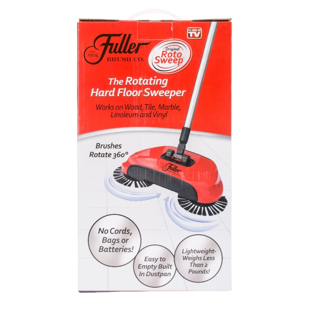 Rotating Hard Floor Sweeper